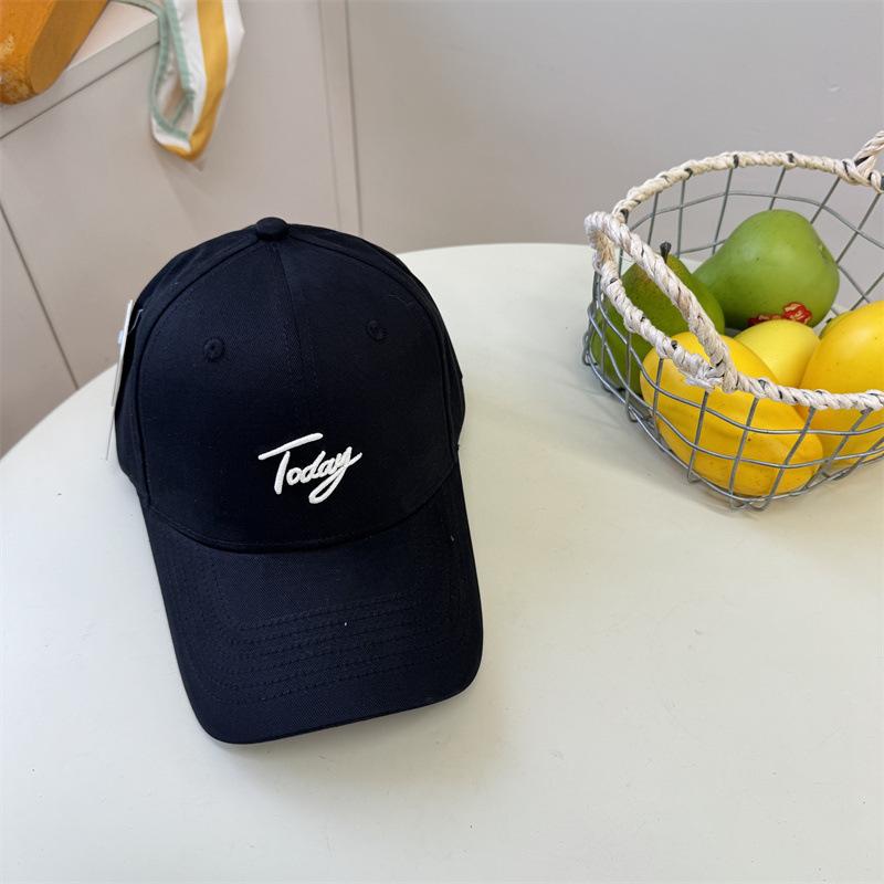 Spring And Summer Hats Alphabet Baseball Caps Men'S And Women'S Casual Versatile And Thin Peaked Caps Sunscreen