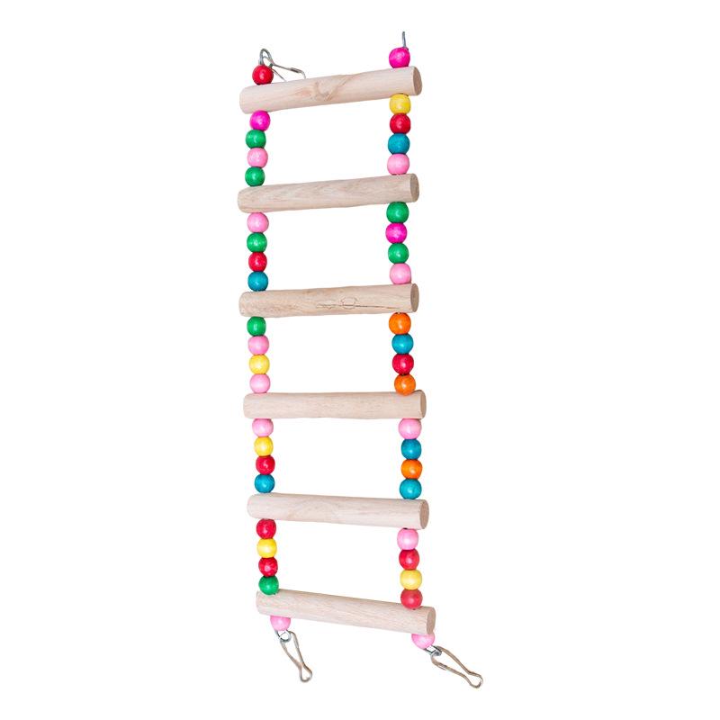 Игрушка-качели и лестница для лазанья для волнистых попугаев и какаду