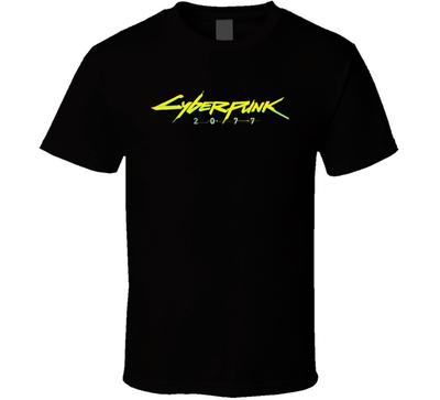 Футболка с видеоигрой Cyberpunk 2077 RPG