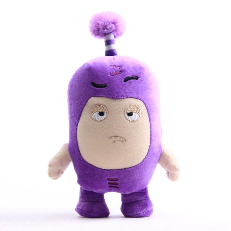 Lovable Oddbods 23cm Plush Soft Cuddly Toy Newt Bubbles Pogo Zee Jeff Fuse Slick Perfect Gift