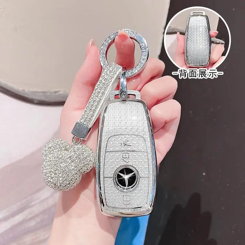 VFO1 For Mercedes Benz keycase C E A B S Class GLE GLA GLB GLC GLS AMG W176 177 203 204 205 211 212 213 222 X167 chain shell car keys
