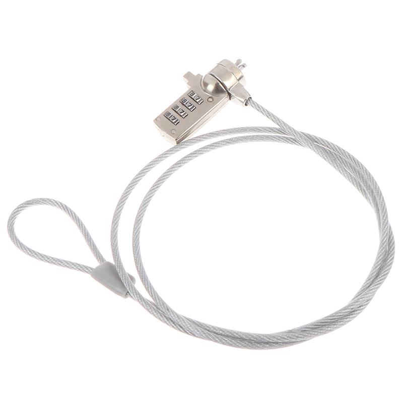 4-значный пароль безопасности компьютерный замок противоугонная цепь для ноутбука ПК ноутбук