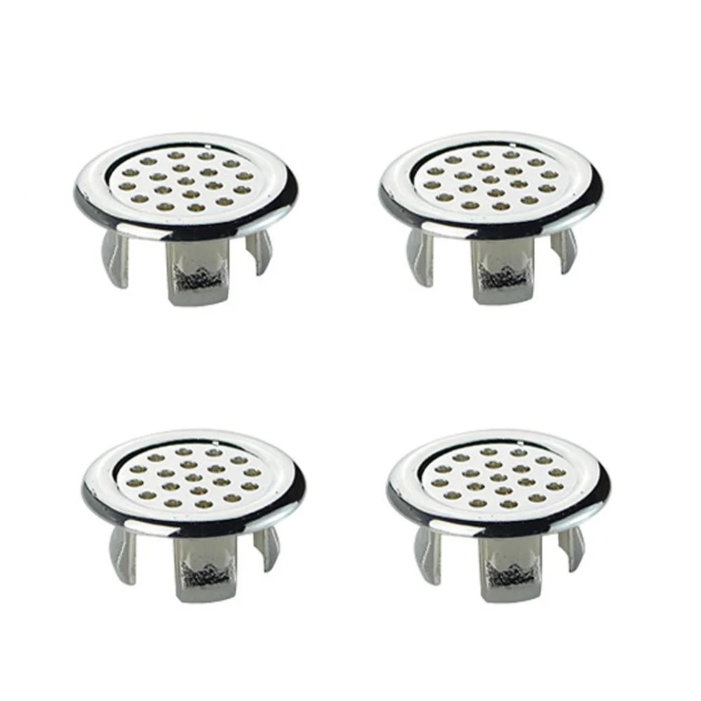 4 шт. пластиковая крышка для отверстия для раковины для кухни, ванной комнаты, накладка для раковины, сливная крышка для ванны, круглая пробка для раковины, раковины, перелива