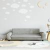 VidaXL Children's Sofa Light Grey 100x54x33 Cm Velvet, Mini Sofa, Mini Sofa Chair, Mini Sofa for Children, 3196380