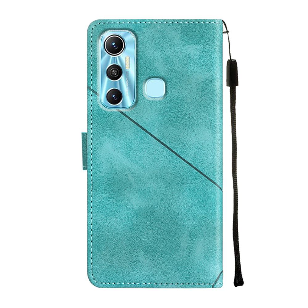 Чехол-кошелек для телефона Transsion Infinix Smart 6, Skin Scrub для Hot 12 Play