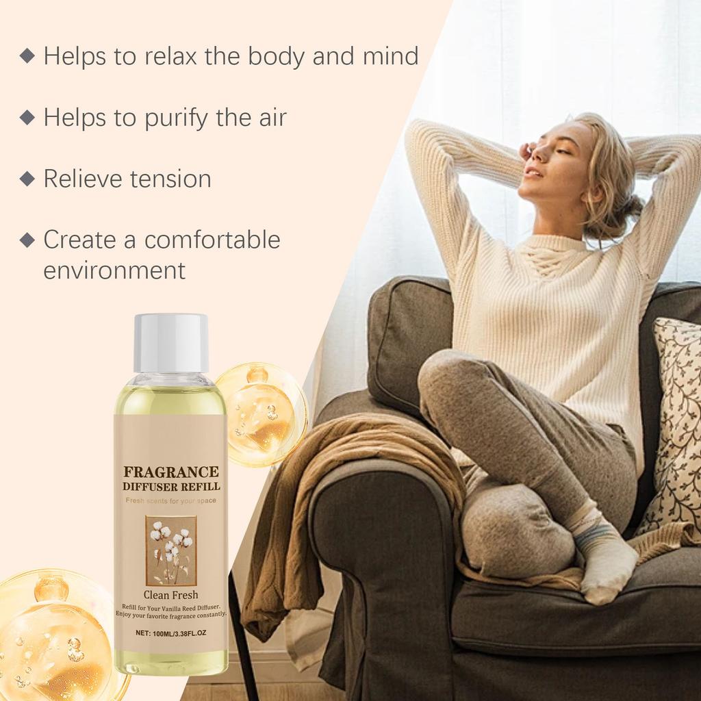 Ароматерапевтическая добавка-диффузор, испускающая аромат для создания теплой атмосферы и придания эмоциональности 100 мл