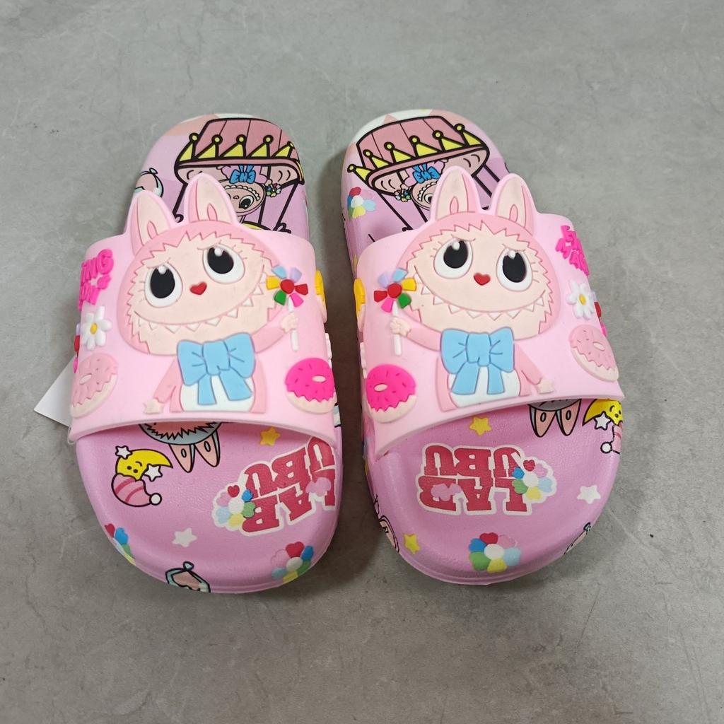 Прочные детские пляжные туфли из полипропилена, летние быстросохнущие, креативные, свободные и удобные шлепанцы