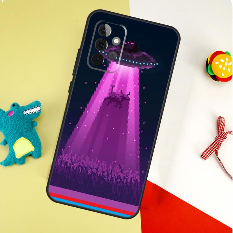 Art Pixel Aesthetic For Samsung Galaxy A54 A34 A14 A55 A35 A15 A53 A33 A13 A05 A06 A16 A22 A32 A52 Phone Case