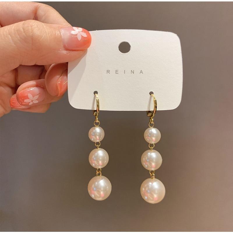 Длинные серьги с кисточками Женские Корейский Дизайн ДунДэмун Универсальные серьги