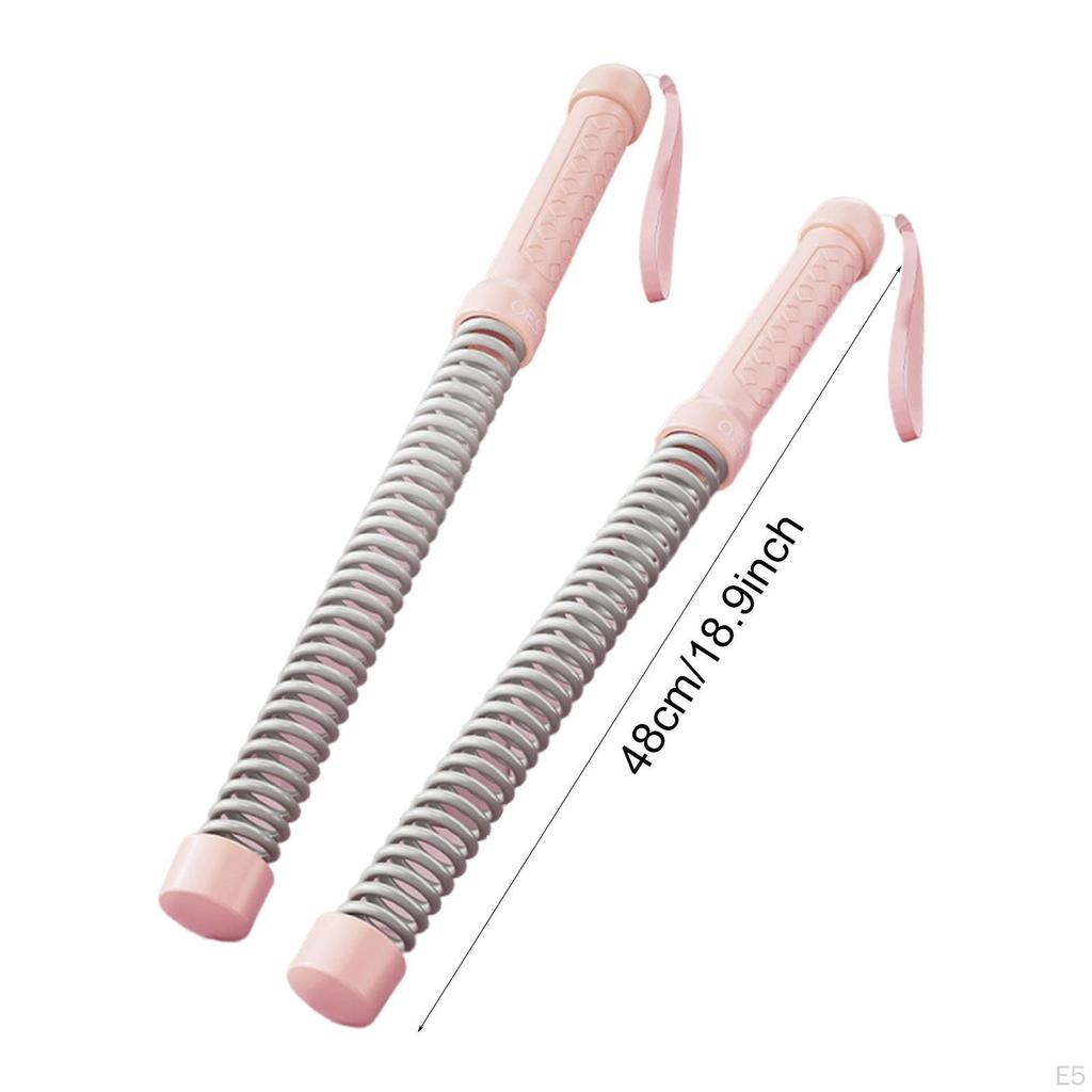 2 Pieces Ropeless Battle Rope Indoor Outdoor Portable Practical Workout