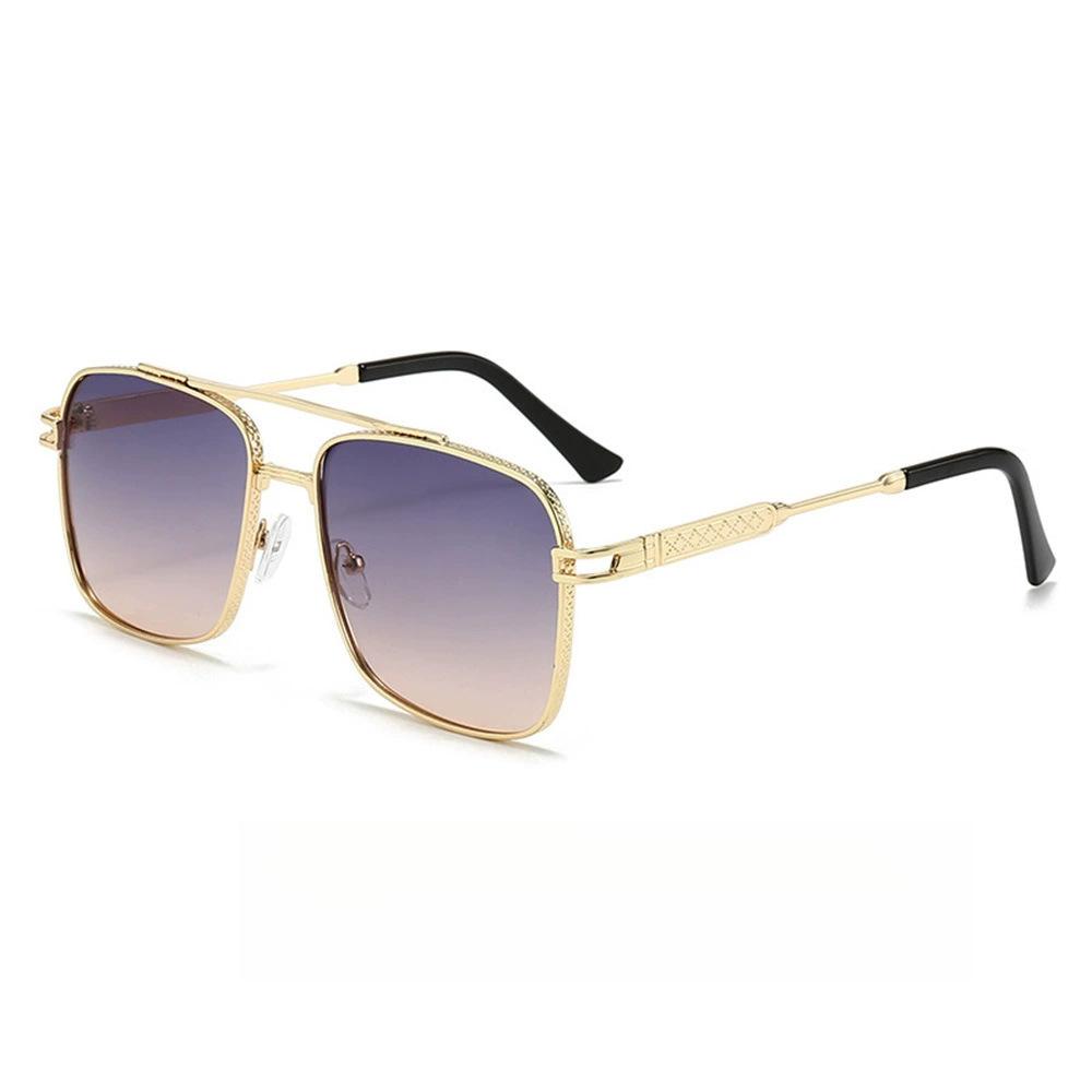 1PC Personalized Metal Pilot Sunglasses, Enhance Your Presence, Suitable For Both Men And Women, A Must-Have For Retro Trends, A