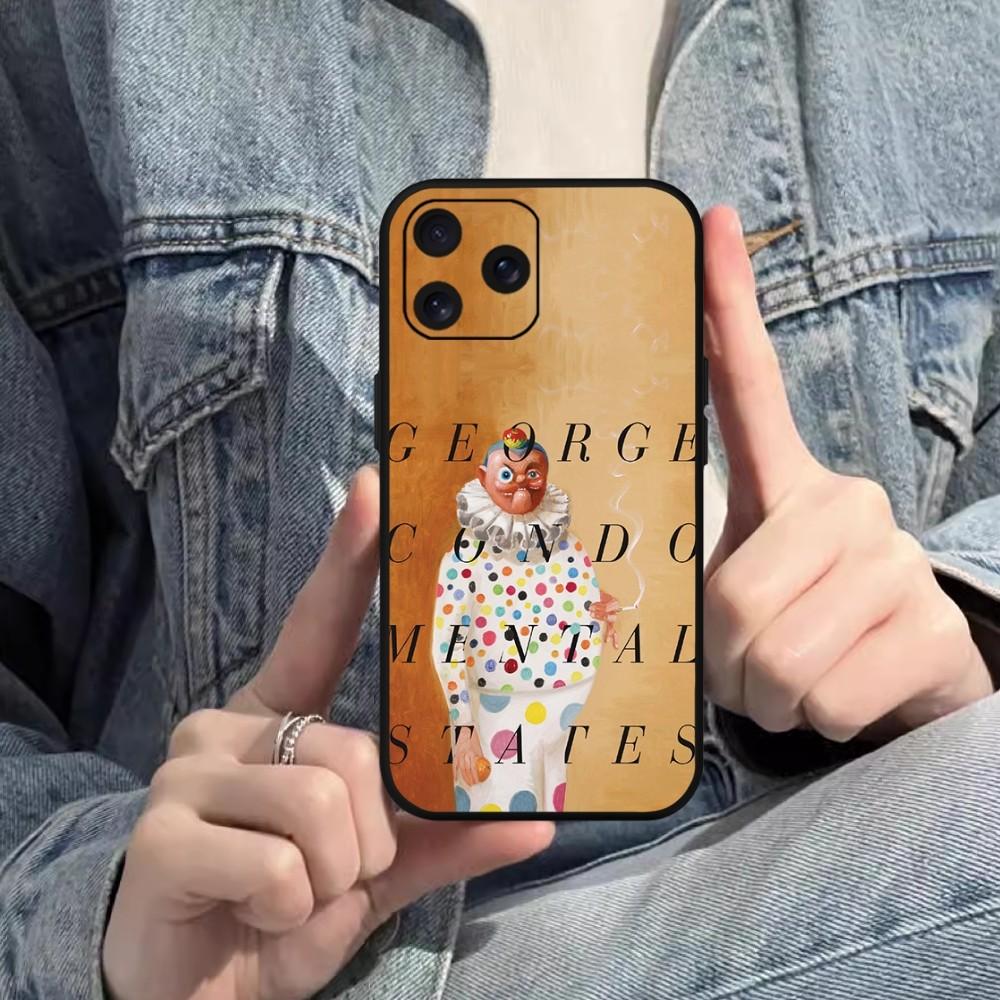 Чехол для телефона George Condo Art для Samsung S20 S21 S22 S23 S24 Note 20 4G 5G Plus Ultra Black Soft Shell