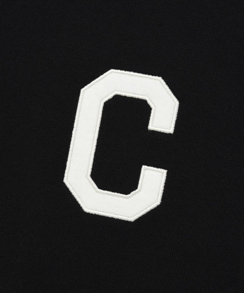 COVERNAT C Logo Half Zip Sweatshirt Black