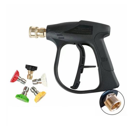 Беспроводная портативная мойка высокого давления 3000 фунтов на квадратный дюйм, герметичная, с эргономичной ручкой, ручная мойка для автомобилей с насадками