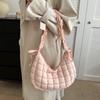 Осенняя новая сумка через плечо Cloud Bag Niche Fashion одно плечо Crossbody сумка женская большая емкость плиссированные пузырьки
