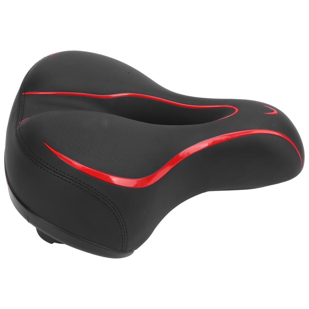 Comfort Bike Seat Cover Shock Absorption Bicycle Saddle Cushion Pad with Reflective Strip