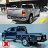 For 2019-2022 Dodge RAM 3500 ABS Black Look Rear Door Tailgate Handle Cover Trim