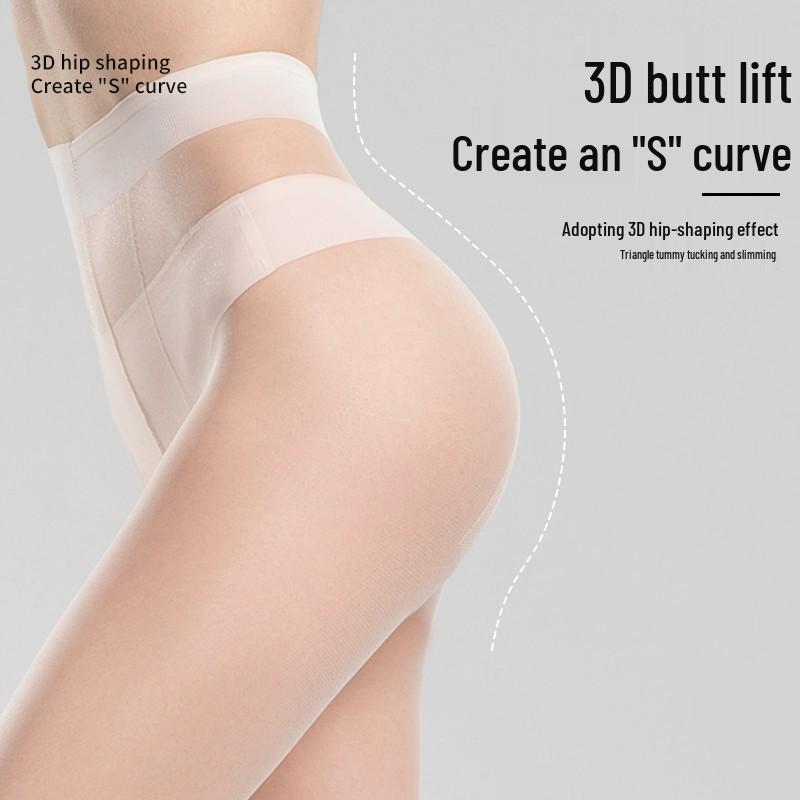 Летние шелковые чулки против затяжек - Невидимые, не скатывающиеся, колготки под голые ноги для женщин