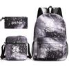 Harry Potter House Crest Backpack School Bag Satchel Pencil Case 3-Piece Set Large Capacity Waterproof Durable Unisex