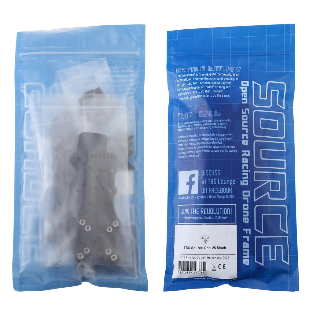 Комплекты рам Source One V5 Wide-stance X Carbon Fiber 5 дюймов FPV для FPV Freestyle Free-range акробатические летные принадлежности