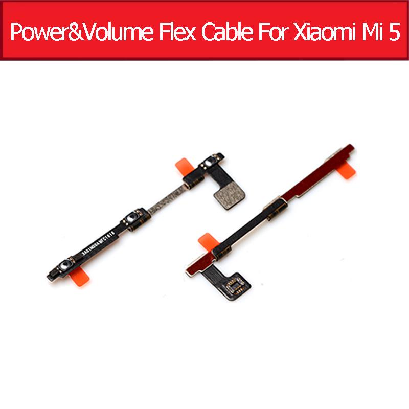 Flex Power Cable Volume Button For Xiaomi Mi 8 9mi 5s A35x6x Mi 4 Power Flex Cable Replacement Parts
