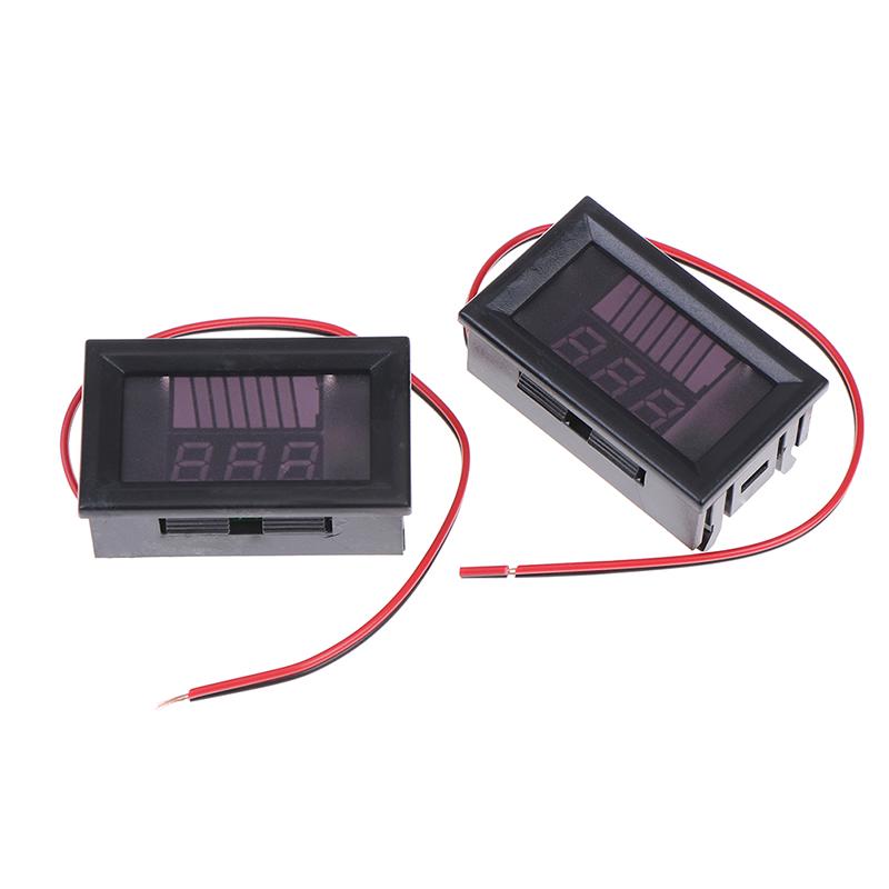 Индикатор уровня заряда кислотной свинцовой батареи 12 В, измеритель емкости литиевой батареи