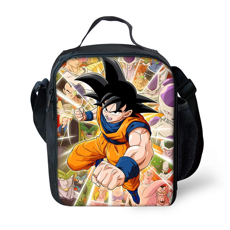 Dragon Ball Dragon Ball Lunch Bag Men'S Crossbody Bag Shoulder Bag Cartoon Backpack