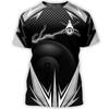 Funny Billiards 3D Printed Summer Fashion Simple Men's And Women's Casual Sports Daily New Round Neck Short Sleeve T-shirt Tops