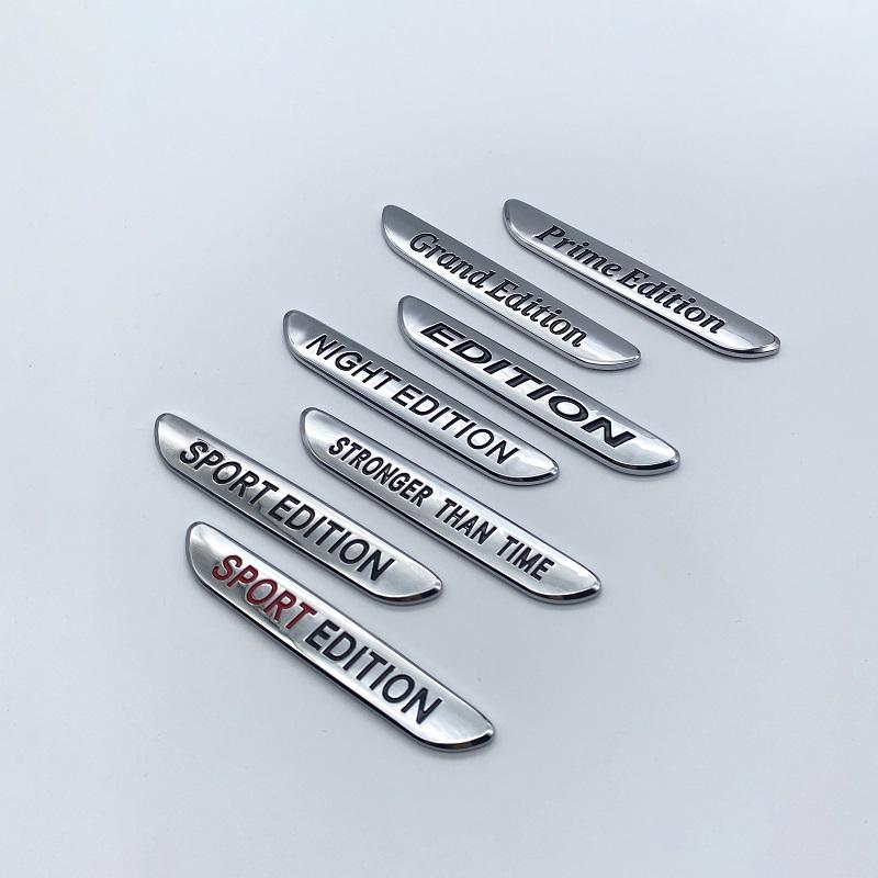 EDITION Night Edition SPORT EDITION C300 C200 GLA CLA хромированный серебряный значок стайлинга автомобилей наклейки с логотипом эмблема для Mercedes Benz