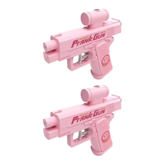 Игрушка-пранк Водный пистолет Двусторонний разбрызгиватель воды Многоразовый Спрей-пранк Вперед Назад Игрушка для игр с водой на открытом воздухе для офиса школы