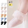 3Pairs Lace Lolita Baby Ankle Socks Sweet Toddle Princess Socks Children Cotton Socks  Autumn Spring