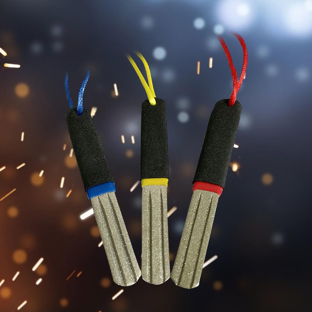 Hook Sharpener Hook File for Fishing Hook Diamond File Sports Fishing Hook File with Handle Portable Hook Fish Hook File