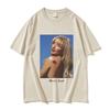 Camiseta Con Estampado De Sabrina Carpenter Para Mujer Camiseta Informal De Unisexga Corta A La Moda Ropa Harajuku