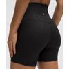 Lululemon Align  High Rise Short 6  Leopard Daisy Emboss Black