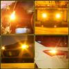 1pc Auto BAU15S 7507 Turn Signal Light PY21W 5009 No Turn Bulb Led Blinker Bulb Amber 18W 24V 1 H7H0