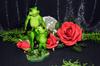 Figurine Two Frogs - Father and Son 20X9X8