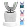 Adults U-Shaped Electric Toothbrush 3 Modes Adjustable Full Coverage Silicone Brush Heads IPX7 Waterproof Automatic Men Women Rechargeable Toothbrush