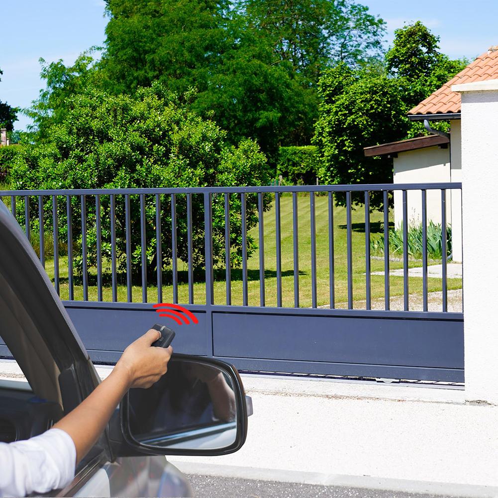 433,92 МГц Пульт для гаража Открыватель Гаражный пульт дистанционного управления Пульт дистанционного управления с руководством 100 м Управление Дверь Безопасный Пульт с плавающим кодом