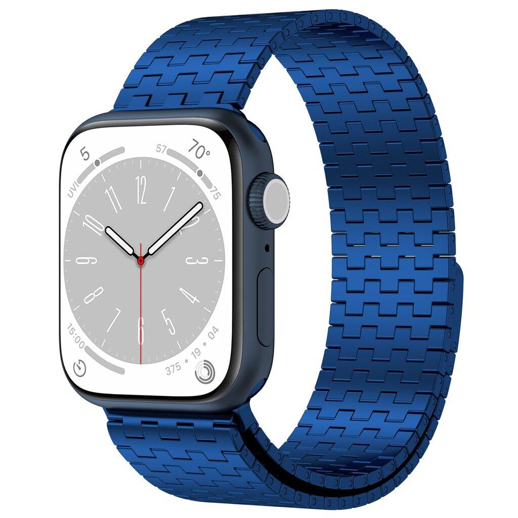 Магнитный ремешок для Apple Watch Ultra 8, 49 мм, 45 мм, 41 мм, 44 мм, 42 мм, 40 мм, ремешок для часов, браслет для Iwatch Series 9, 8, 7 Se2, 6, 5, 4, 3, 2