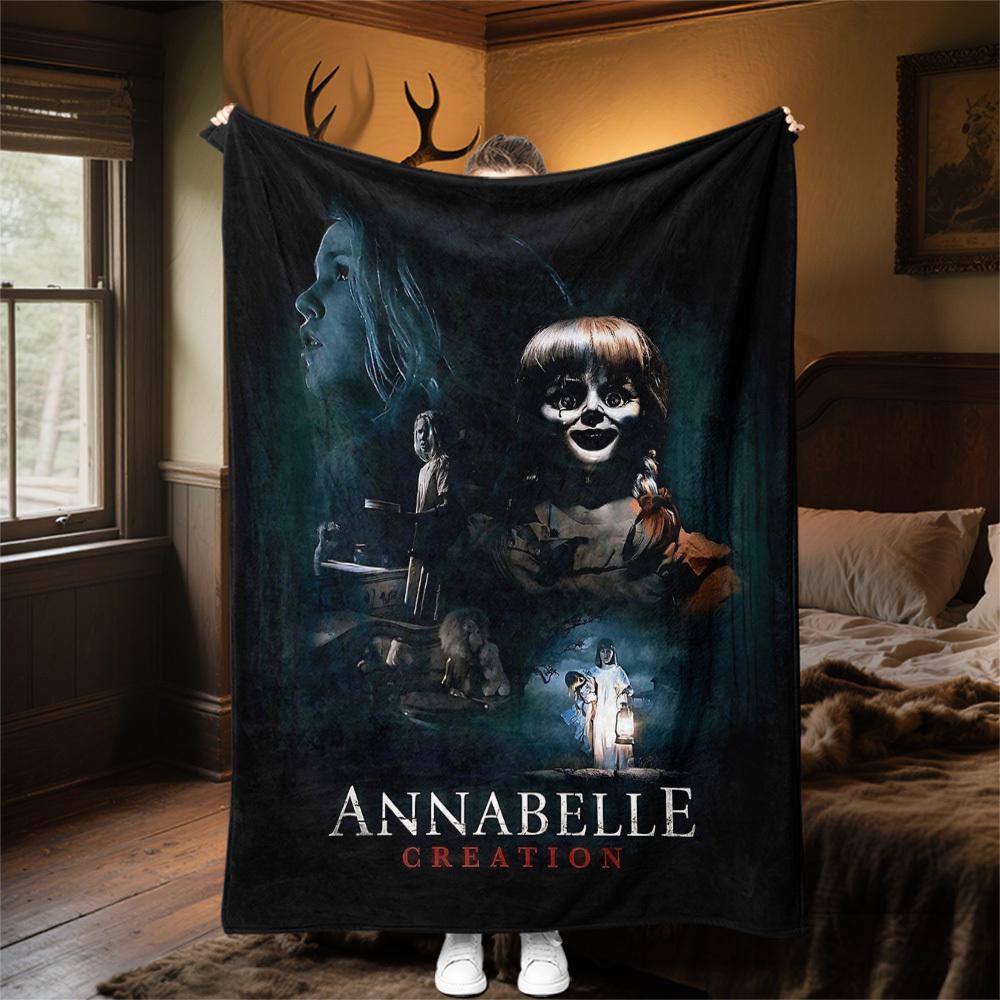 1 шт. Плед из фланели Annabelle Creation для улицы, мягкий плюшевый декор для пикников, кемпинга, спальни, игровой комнаты, офиса 1219A