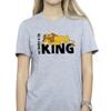 Disney Womens/Ladies The Lion King Daddy Is King Cotton Boyfriend T-Shirt