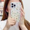 Свежие цветы Цветочный принт Мягкий ТПУ Прозрачный Противоударный Чехол Защитная крышка Прозрачный Чехол с полной задней крышкой