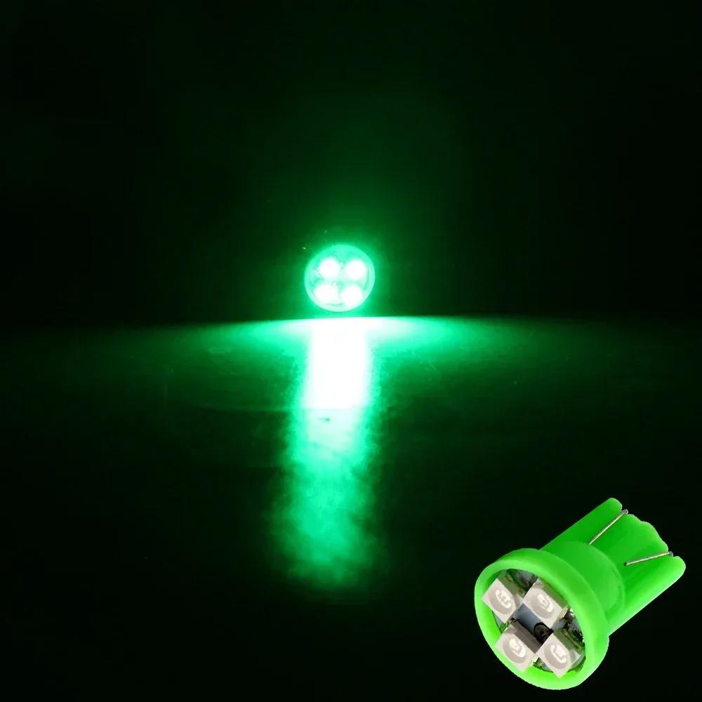 Автомобильная лампа T10 3528 1210 4SMD Широкий свет Лампа для чтения Панель приборов Лампа номерного знака W5W Мотоциклетное оборудование Аксессуары Amagi