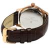 Watch Moon Phase Multi Calendar 5 ATM Water Resistant Business Formal Leather Belt Limited Model Pink Gold Brown [Salvatore Mara] Men's SM24110-PGBR
