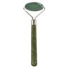 Массажер для лица Jadestone Roller, подтяжка кожи, лифтинг, против морщин, массажный инструмент для лица(Розовый КварцЯшма Одиночная Голова )
