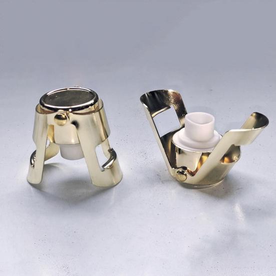 Stainless Steel Champagne Bottle Stopper Leak-proof Lock German Design Freshness-preserving Bottle Cap