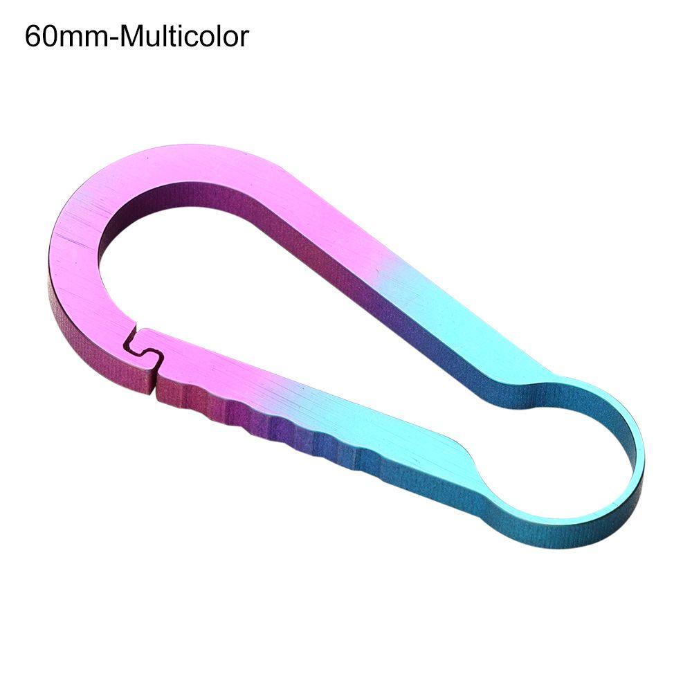 Circle EDC Tool Creative Backpack Buckle Hanging Buckles Small Large Buckle Titanium Keychain