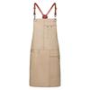 Karlowsky Unisex Adult Urban Leather X-Style Bib Apron