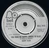 7-дюймовая пластинка BARRY BLUE You Make Me Happy When Im Blue BELL1415 Bell Records 1975 UK Rock Б/у