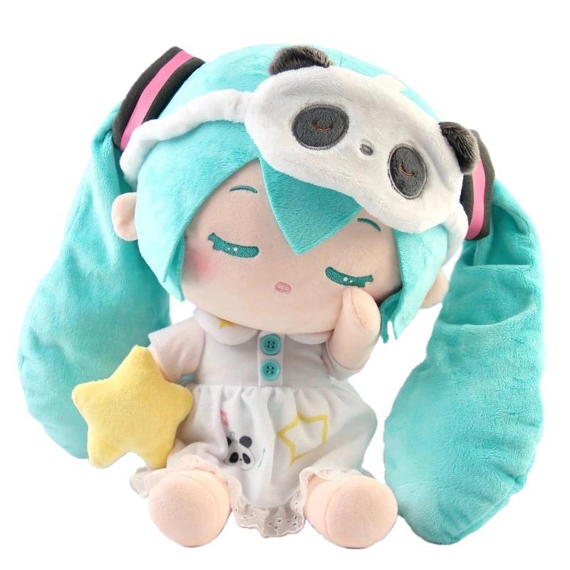 About 30cm Cartoon Hatsune Miku Series Stuffed Plush Doll Anime Cute Hatsune Peripheral Plush Doll Toy Children's Birthday Gifts